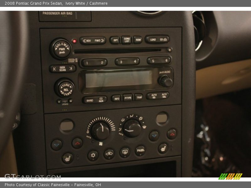 Controls of 2008 Grand Prix Sedan