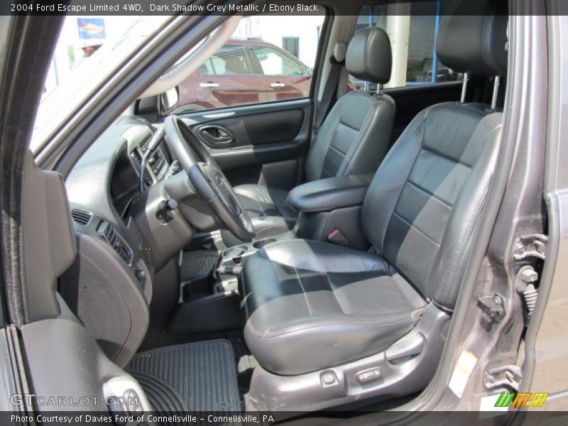 Dark Shadow Grey Metallic / Ebony Black 2004 Ford Escape Limited 4WD