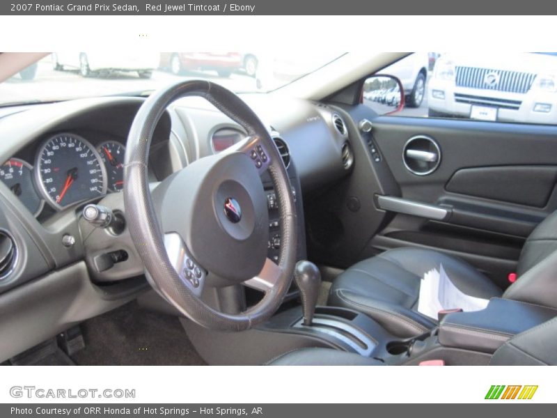 Red Jewel Tintcoat / Ebony 2007 Pontiac Grand Prix Sedan