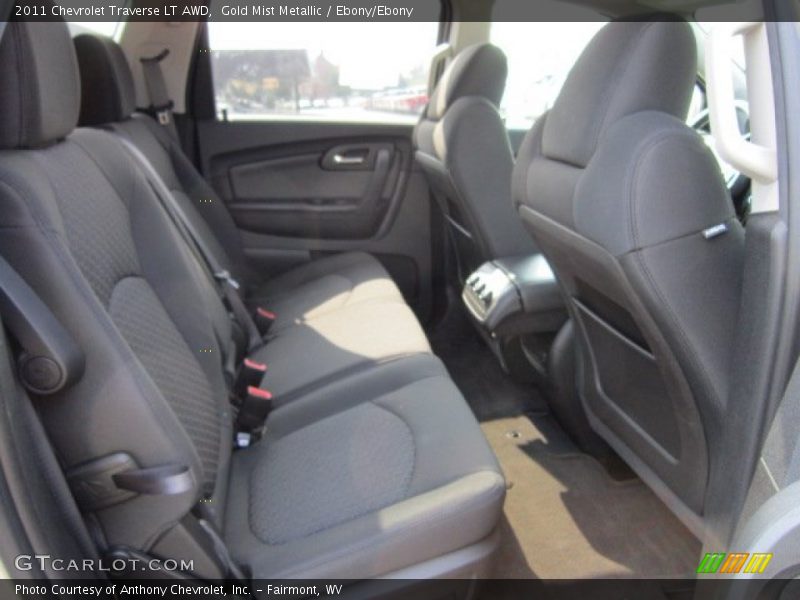 Gold Mist Metallic / Ebony/Ebony 2011 Chevrolet Traverse LT AWD