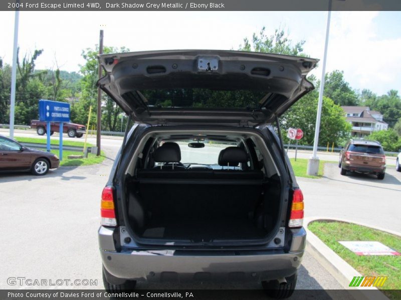 Dark Shadow Grey Metallic / Ebony Black 2004 Ford Escape Limited 4WD