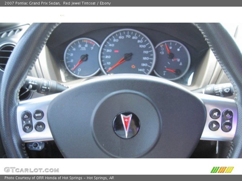 Red Jewel Tintcoat / Ebony 2007 Pontiac Grand Prix Sedan