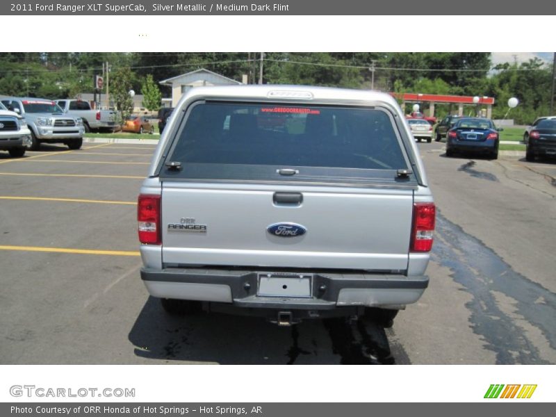 Silver Metallic / Medium Dark Flint 2011 Ford Ranger XLT SuperCab