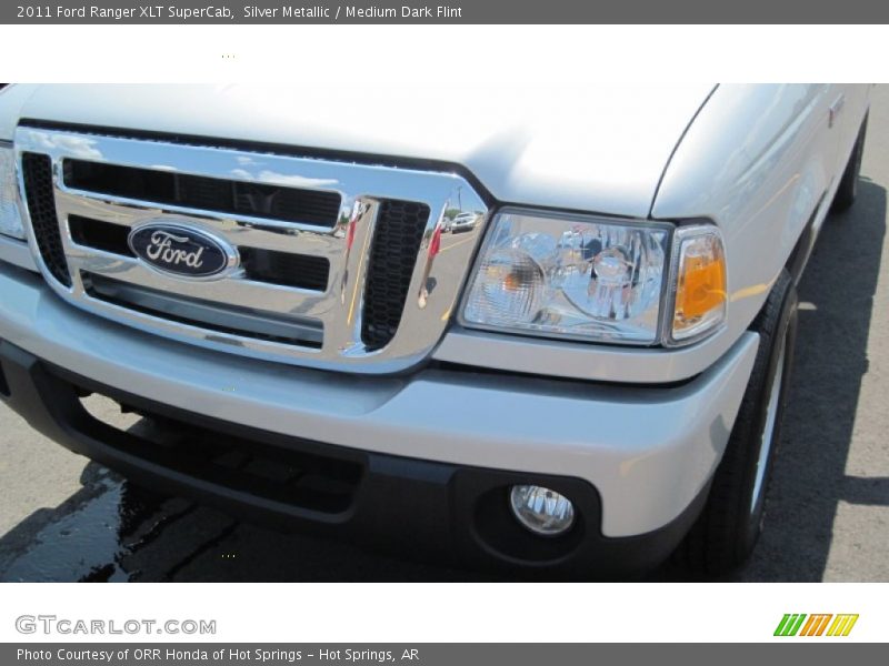Silver Metallic / Medium Dark Flint 2011 Ford Ranger XLT SuperCab