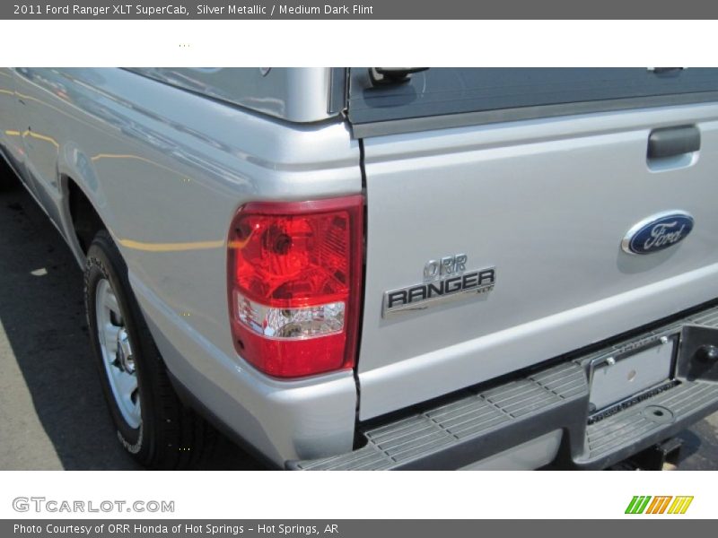 Silver Metallic / Medium Dark Flint 2011 Ford Ranger XLT SuperCab