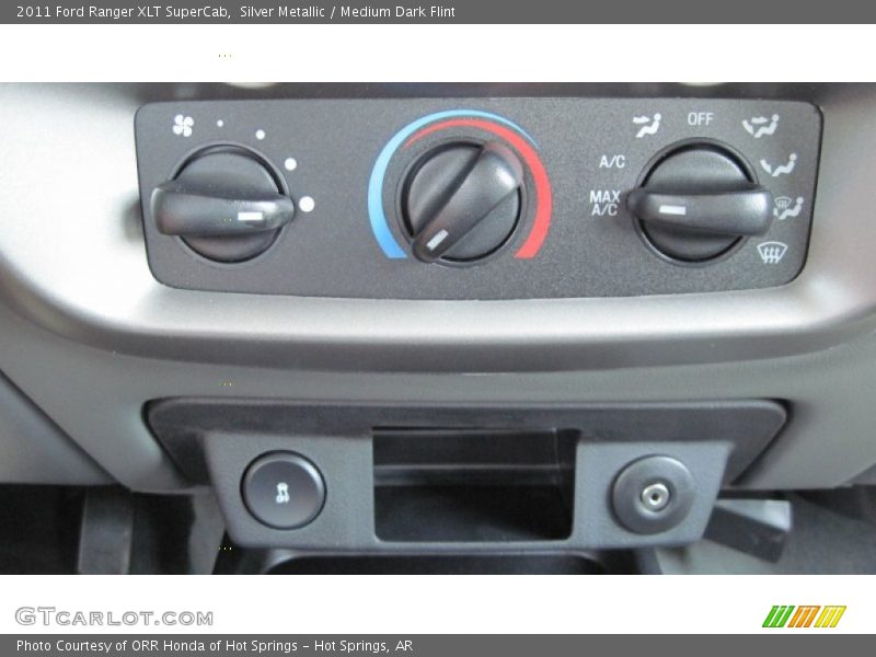 Silver Metallic / Medium Dark Flint 2011 Ford Ranger XLT SuperCab