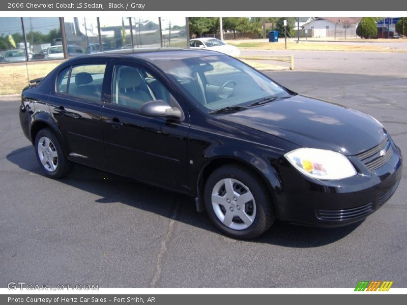 Black / Gray 2006 Chevrolet Cobalt LS Sedan