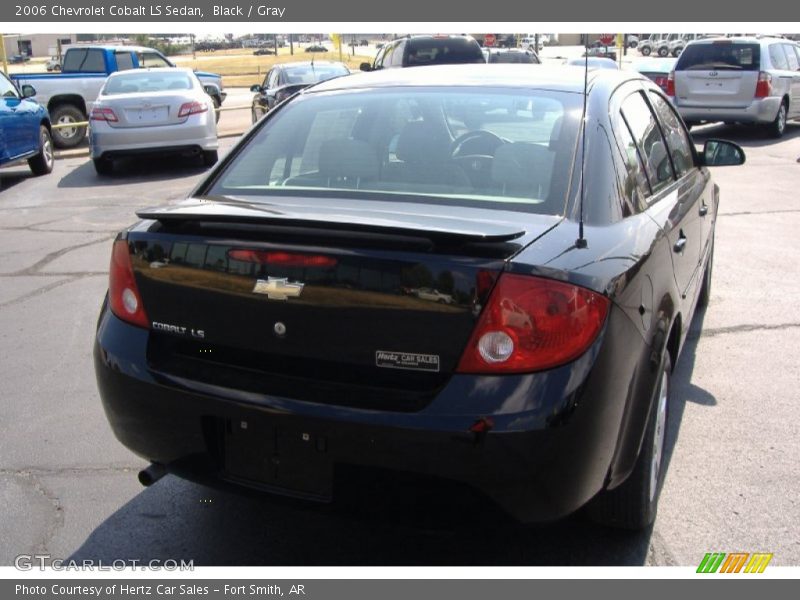 Black / Gray 2006 Chevrolet Cobalt LS Sedan