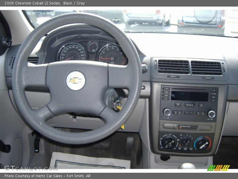 Black / Gray 2006 Chevrolet Cobalt LS Sedan