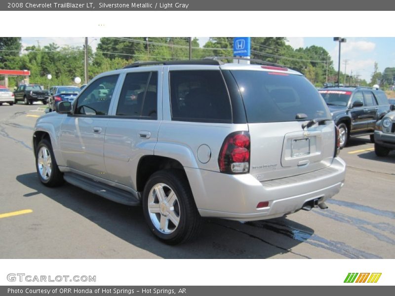Silverstone Metallic / Light Gray 2008 Chevrolet TrailBlazer LT