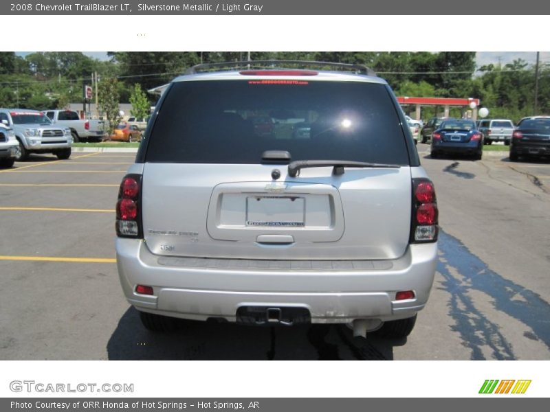 Silverstone Metallic / Light Gray 2008 Chevrolet TrailBlazer LT