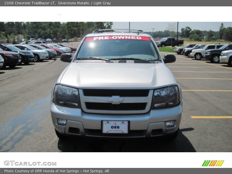 Silverstone Metallic / Light Gray 2008 Chevrolet TrailBlazer LT
