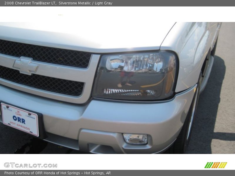 Silverstone Metallic / Light Gray 2008 Chevrolet TrailBlazer LT