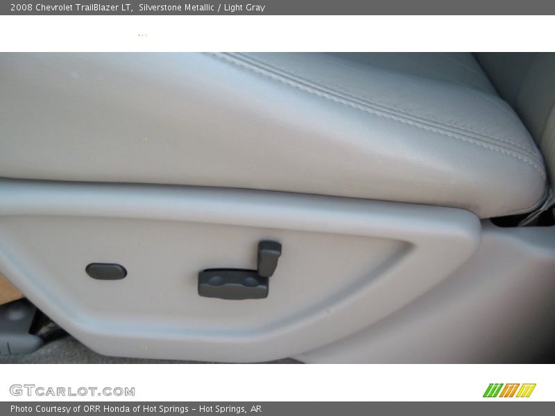 Silverstone Metallic / Light Gray 2008 Chevrolet TrailBlazer LT