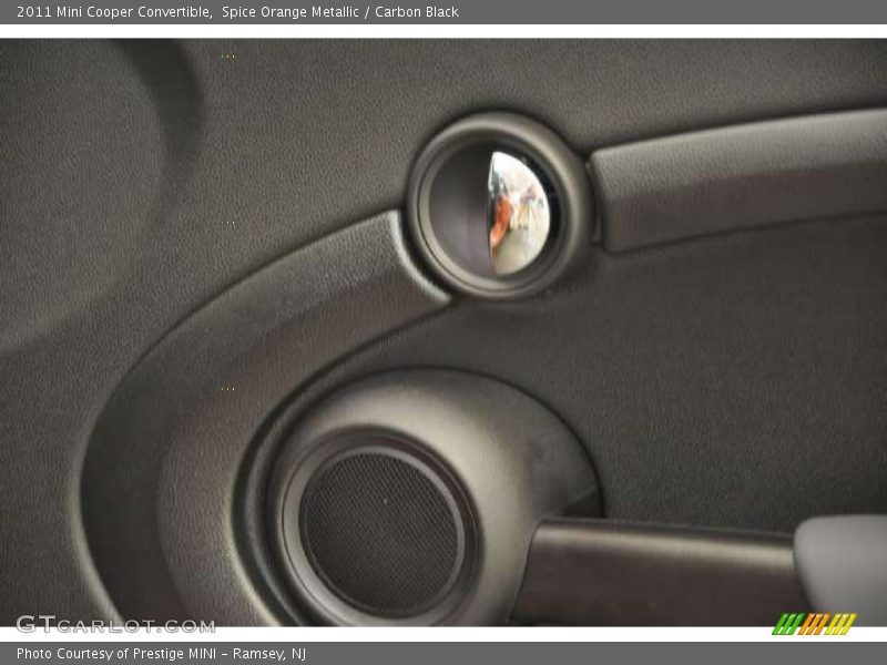 Spice Orange Metallic / Carbon Black 2011 Mini Cooper Convertible
