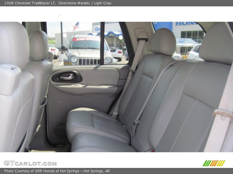Silverstone Metallic / Light Gray 2008 Chevrolet TrailBlazer LT