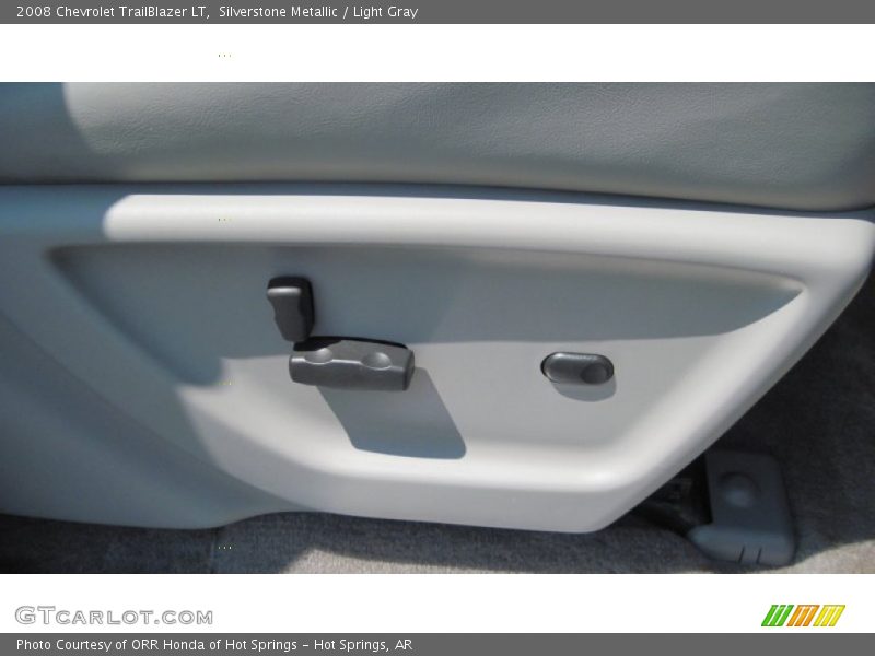 Silverstone Metallic / Light Gray 2008 Chevrolet TrailBlazer LT