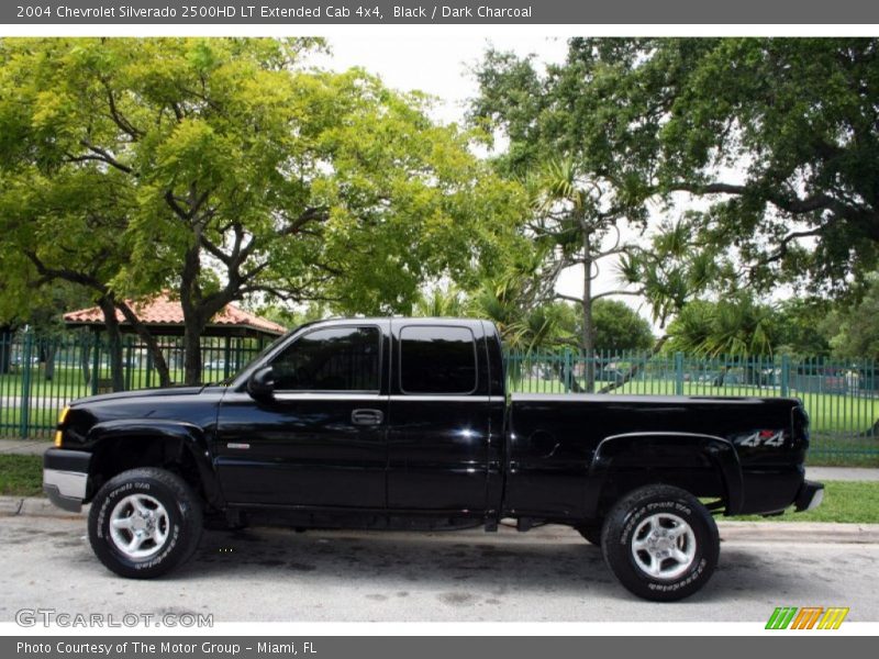 Black / Dark Charcoal 2004 Chevrolet Silverado 2500HD LT Extended Cab 4x4