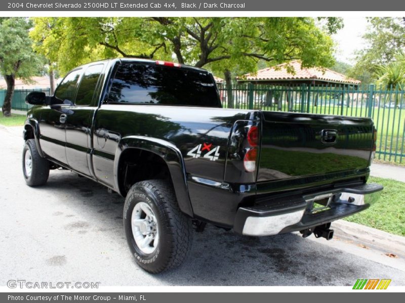 Black / Dark Charcoal 2004 Chevrolet Silverado 2500HD LT Extended Cab 4x4