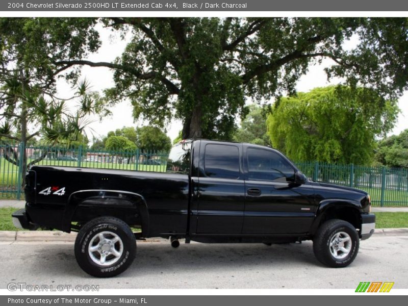 Black / Dark Charcoal 2004 Chevrolet Silverado 2500HD LT Extended Cab 4x4