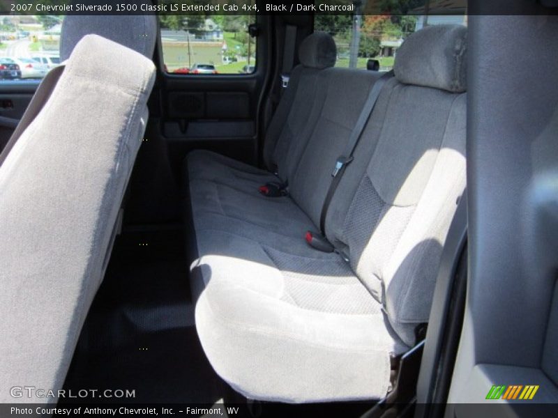 Black / Dark Charcoal 2007 Chevrolet Silverado 1500 Classic LS Extended Cab 4x4