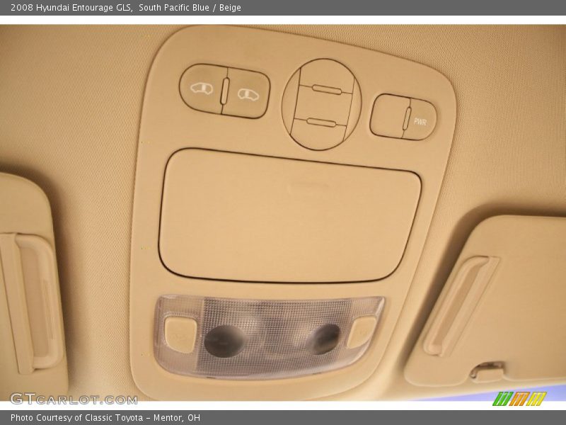 South Pacific Blue / Beige 2008 Hyundai Entourage GLS