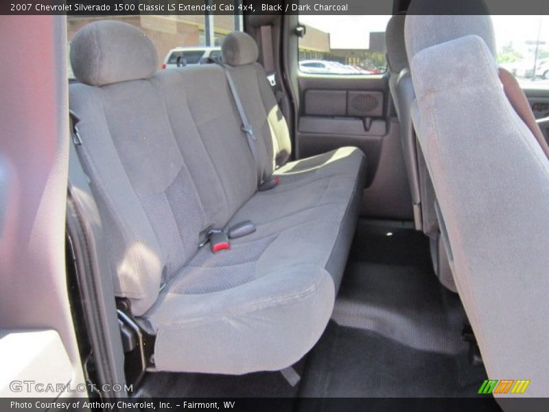 Black / Dark Charcoal 2007 Chevrolet Silverado 1500 Classic LS Extended Cab 4x4