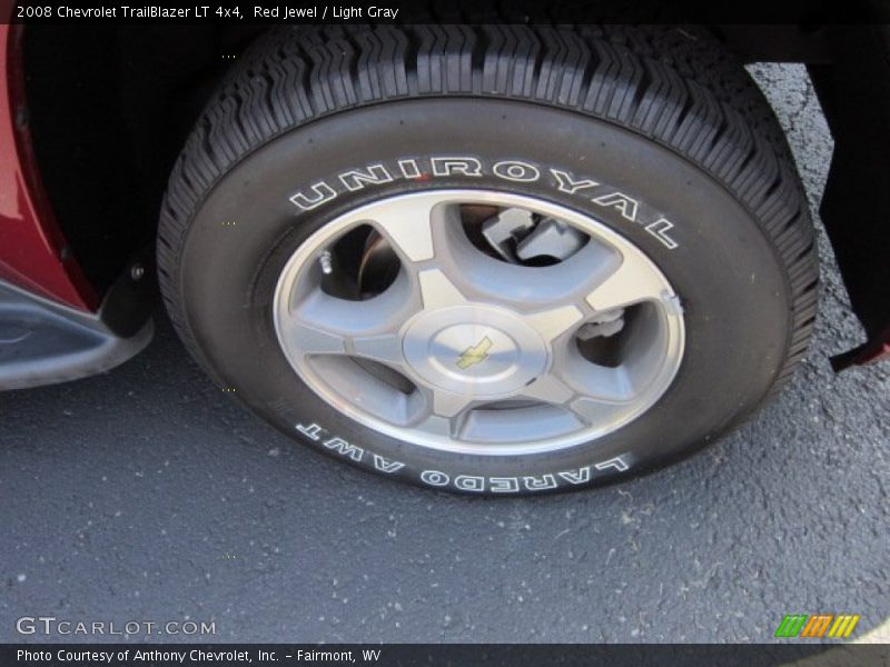 Red Jewel / Light Gray 2008 Chevrolet TrailBlazer LT 4x4