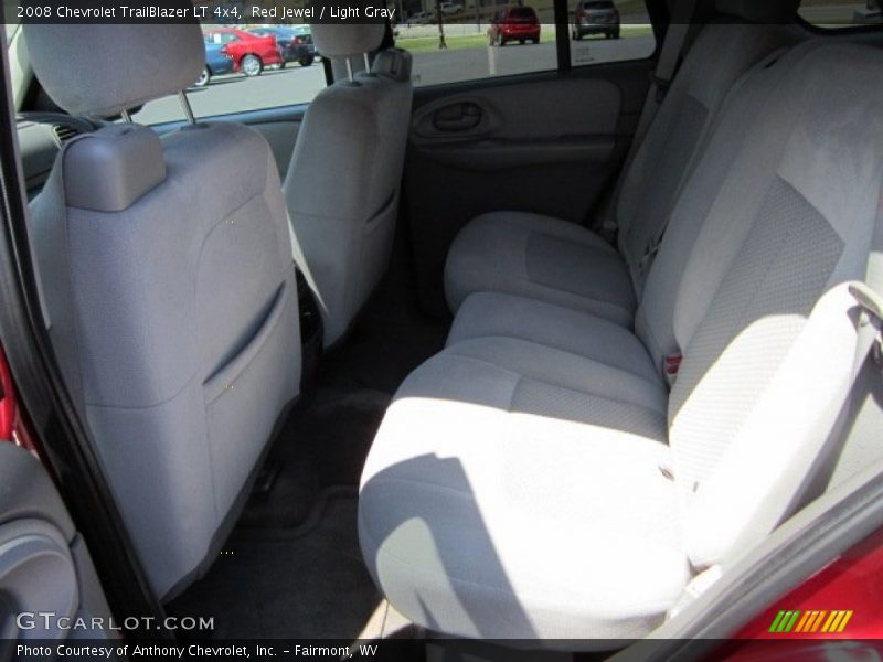Red Jewel / Light Gray 2008 Chevrolet TrailBlazer LT 4x4