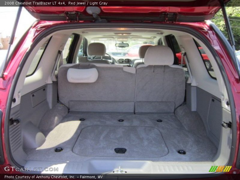 Red Jewel / Light Gray 2008 Chevrolet TrailBlazer LT 4x4