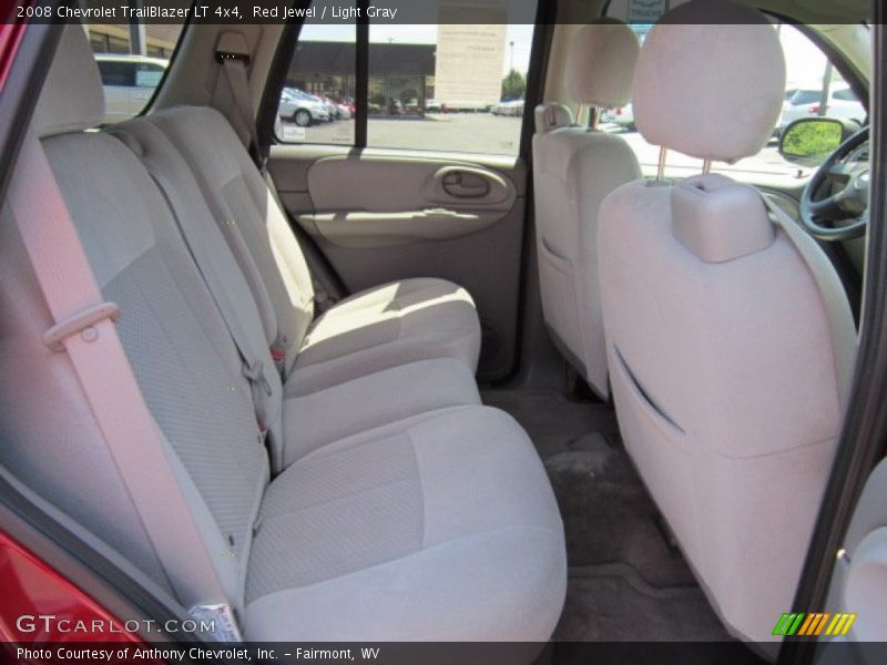 Red Jewel / Light Gray 2008 Chevrolet TrailBlazer LT 4x4