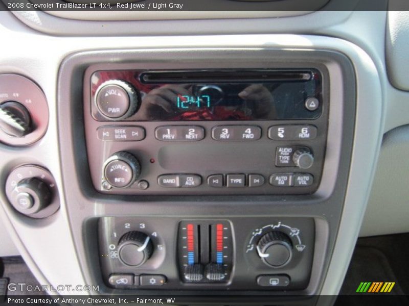 Red Jewel / Light Gray 2008 Chevrolet TrailBlazer LT 4x4