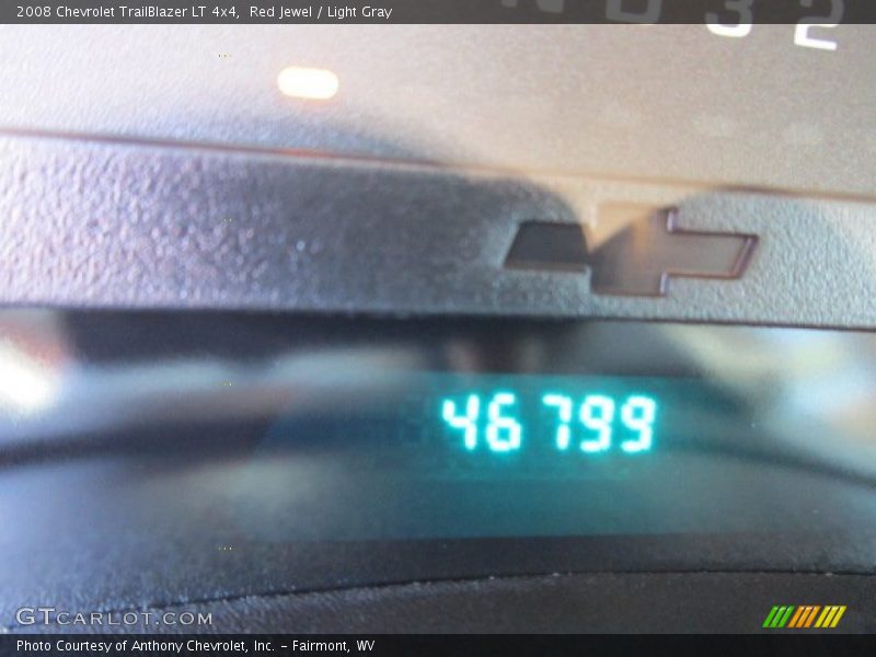 Red Jewel / Light Gray 2008 Chevrolet TrailBlazer LT 4x4