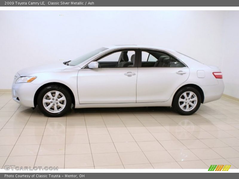 Classic Silver Metallic / Ash 2009 Toyota Camry LE