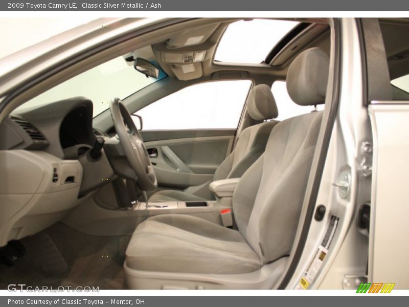 Classic Silver Metallic / Ash 2009 Toyota Camry LE