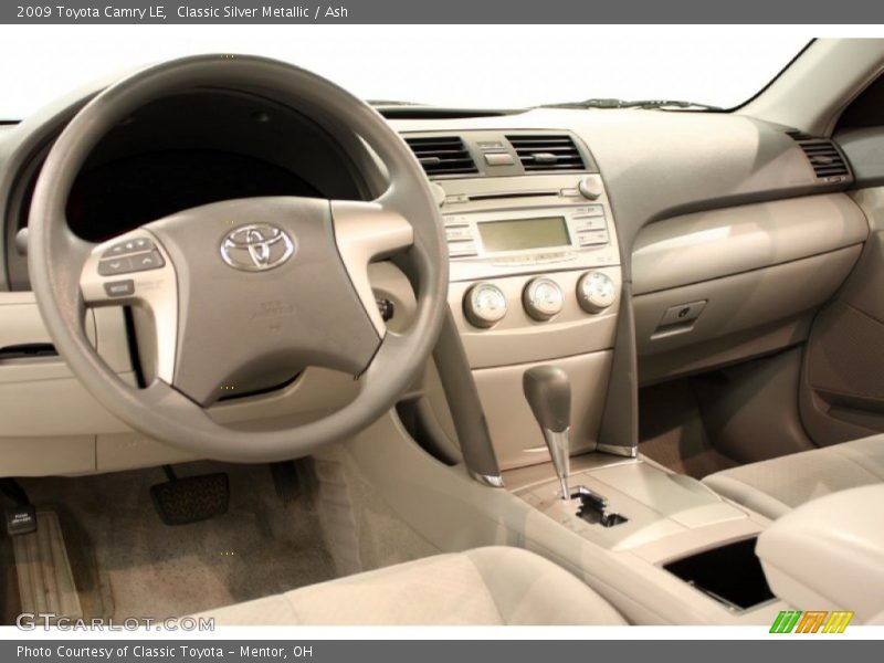Classic Silver Metallic / Ash 2009 Toyota Camry LE