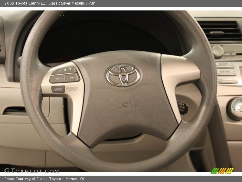 Classic Silver Metallic / Ash 2009 Toyota Camry LE