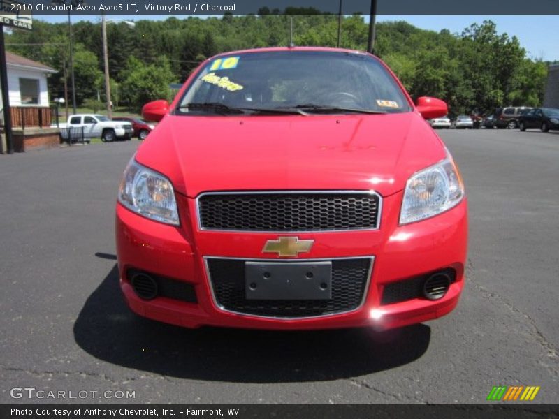Victory Red / Charcoal 2010 Chevrolet Aveo Aveo5 LT