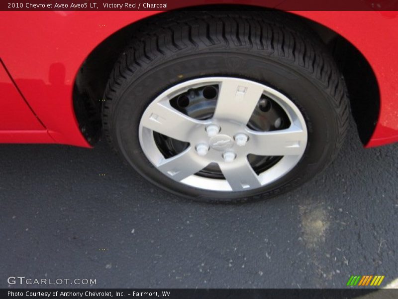Victory Red / Charcoal 2010 Chevrolet Aveo Aveo5 LT