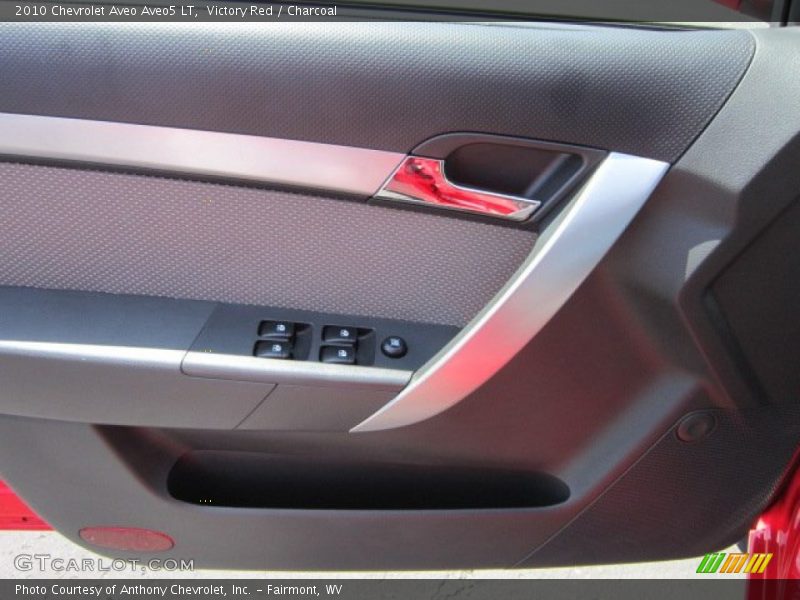Victory Red / Charcoal 2010 Chevrolet Aveo Aveo5 LT