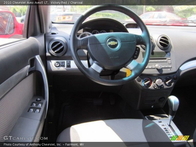 Victory Red / Charcoal 2010 Chevrolet Aveo Aveo5 LT