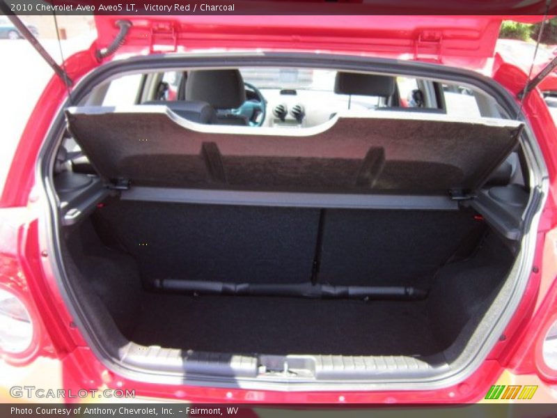 Victory Red / Charcoal 2010 Chevrolet Aveo Aveo5 LT