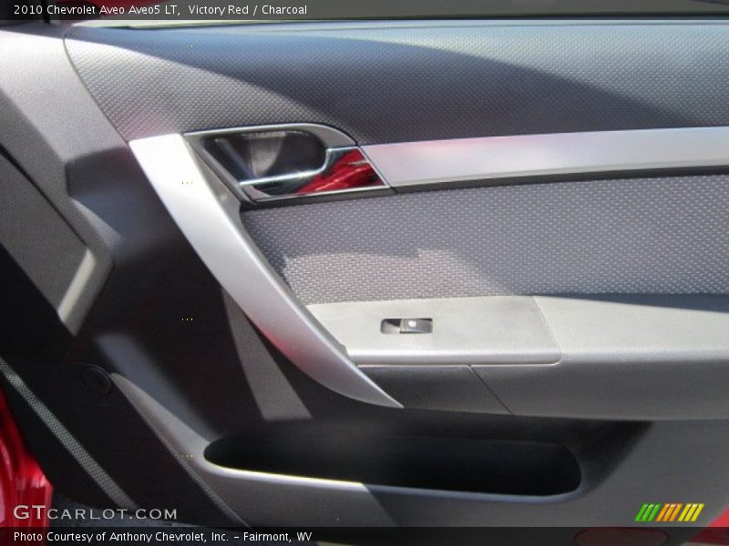 Victory Red / Charcoal 2010 Chevrolet Aveo Aveo5 LT