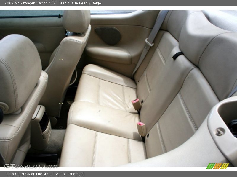 Marlin Blue Pearl / Beige 2002 Volkswagen Cabrio GLX