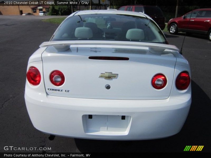 Summit White / Gray 2010 Chevrolet Cobalt LT Coupe