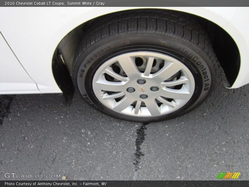 Summit White / Gray 2010 Chevrolet Cobalt LT Coupe