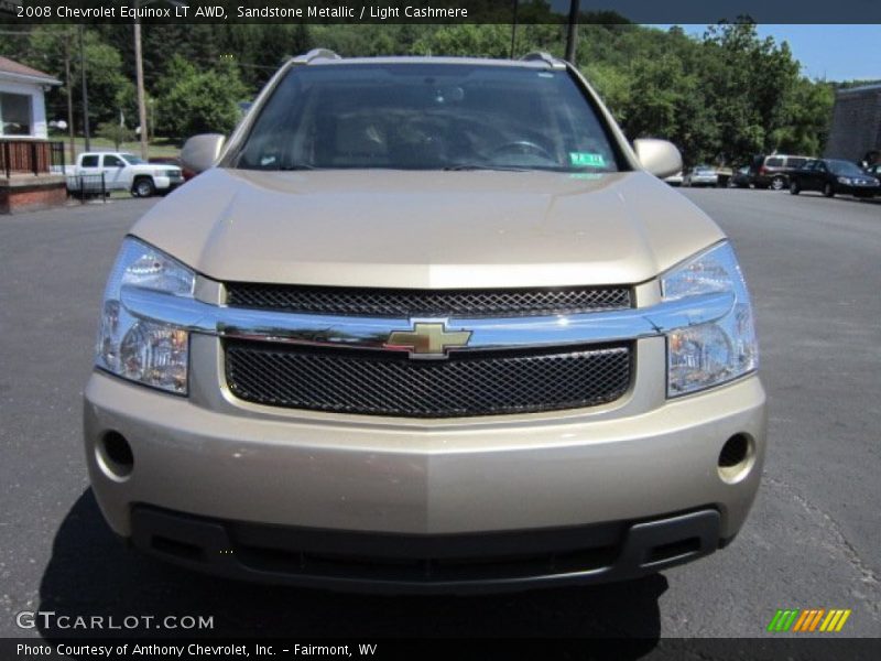 Sandstone Metallic / Light Cashmere 2008 Chevrolet Equinox LT AWD