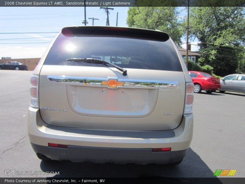 Sandstone Metallic / Light Cashmere 2008 Chevrolet Equinox LT AWD