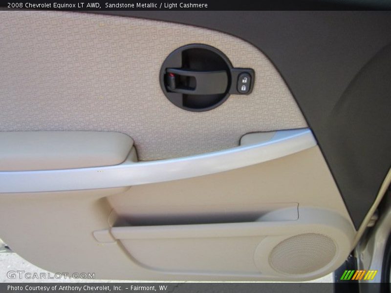 Sandstone Metallic / Light Cashmere 2008 Chevrolet Equinox LT AWD