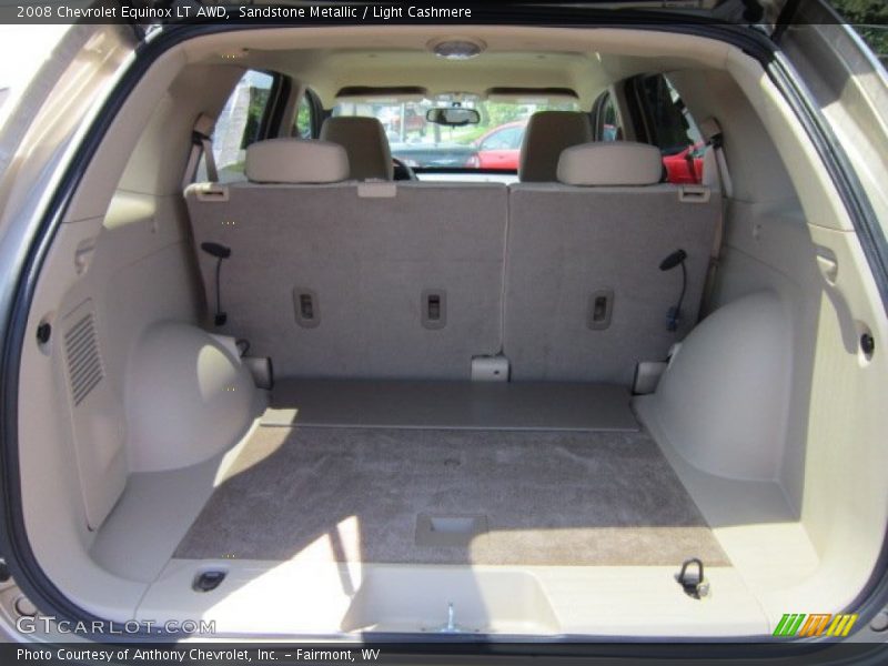 Sandstone Metallic / Light Cashmere 2008 Chevrolet Equinox LT AWD